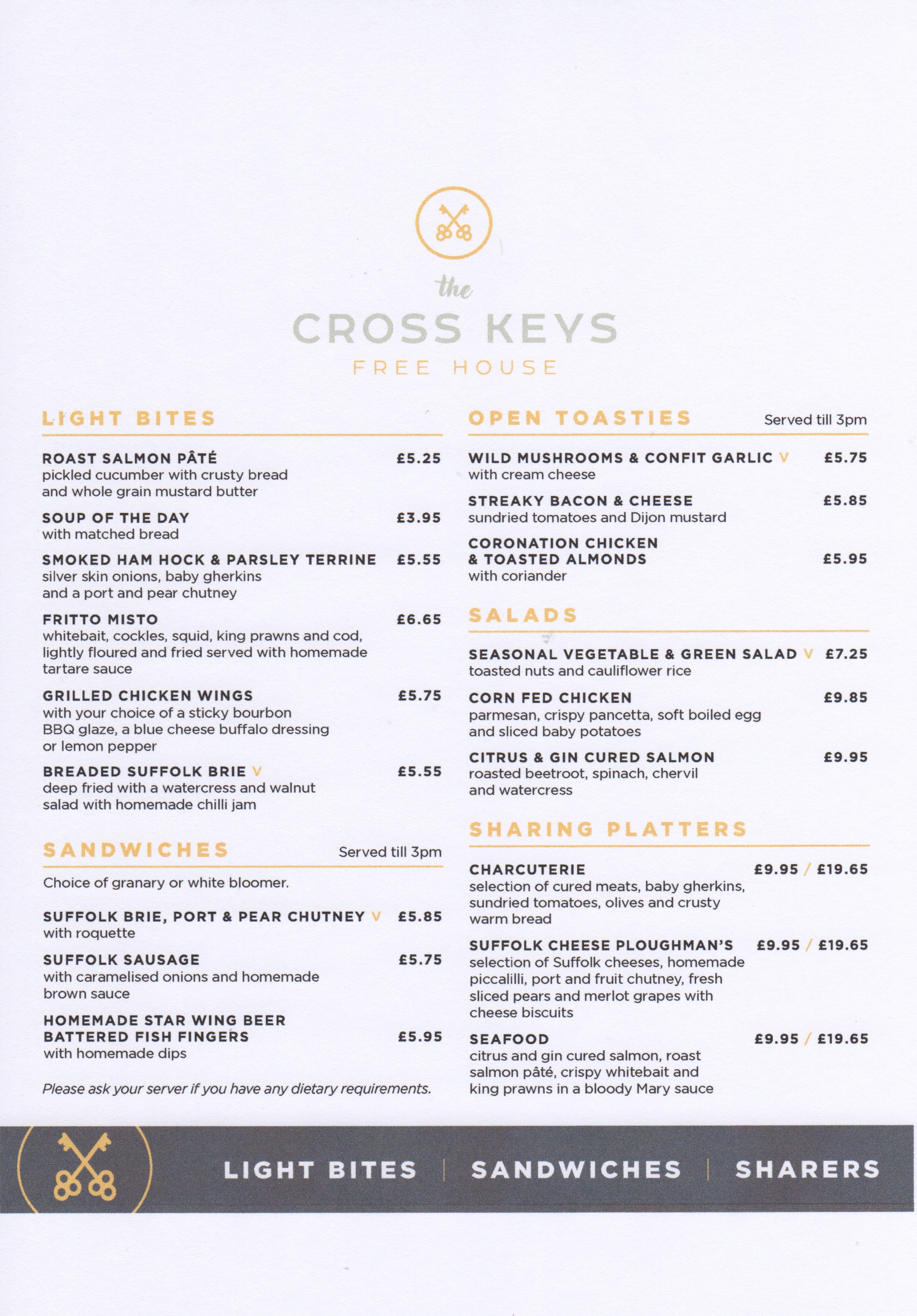 cross keys menu 12 – Redgrave community society